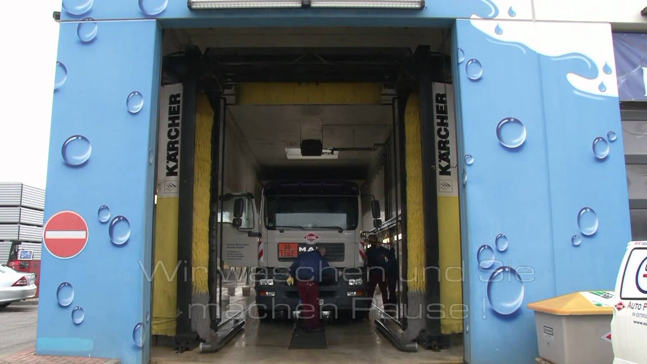 LKW Waschstrasse Extrol Neue Messe in Freiburg
