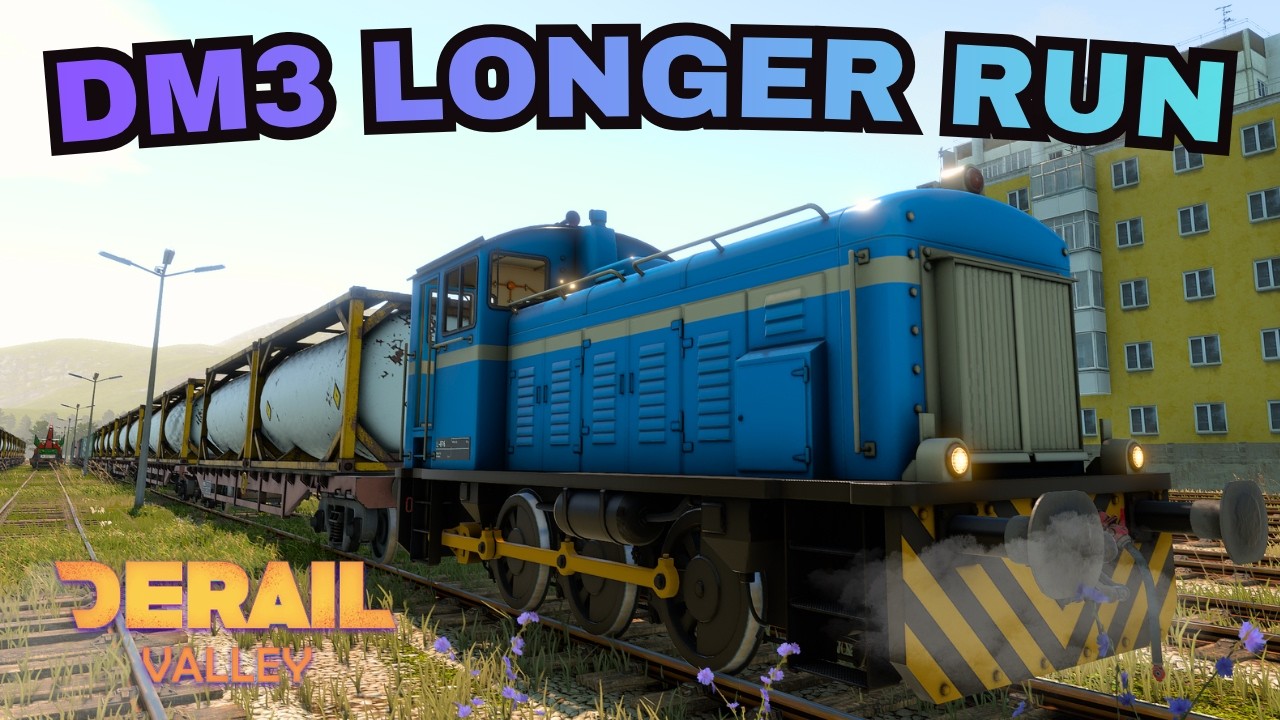 Derail Valley - Реалистичная сложность - DM3 Начало более длинного забега