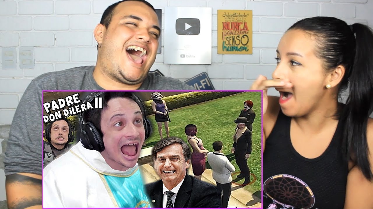 REAGINDO A DILERA PADRE NO CASAMENTO DO BOLSONARO - Melhores Momentos GTA