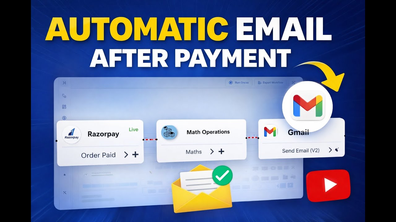 Customer Payment Details via Email