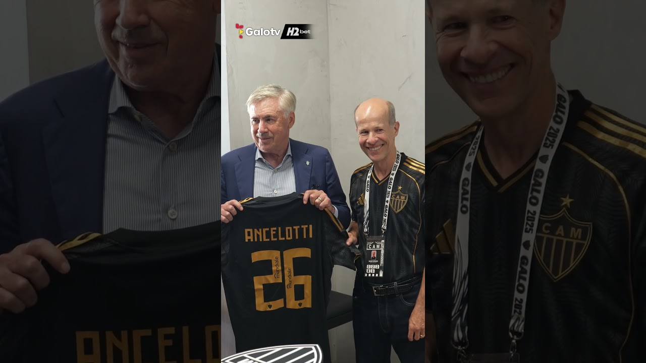 ANCELOTTI NA ARENA MRV