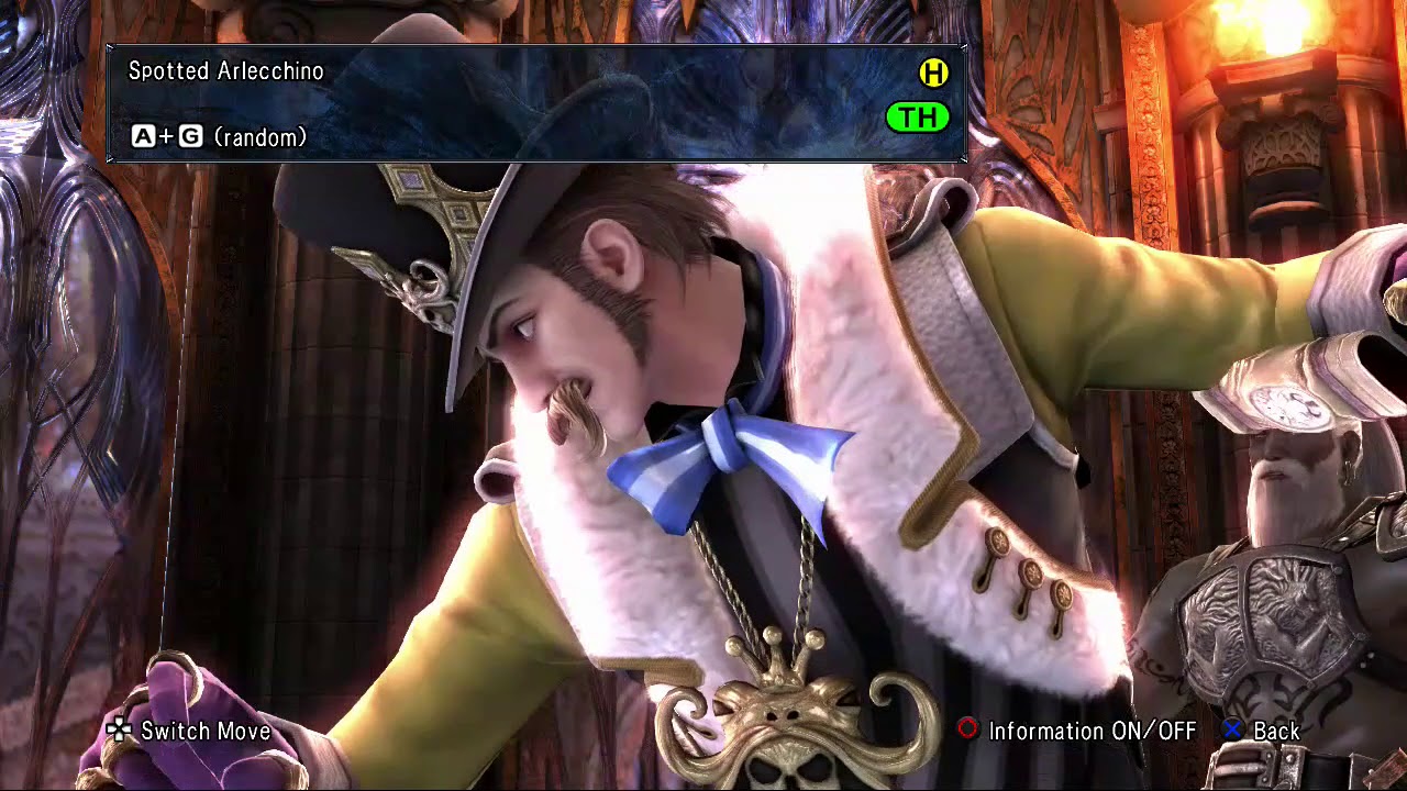 [鬍鬚髒] SoulCalibur V (PS3) Move List - Dampierre