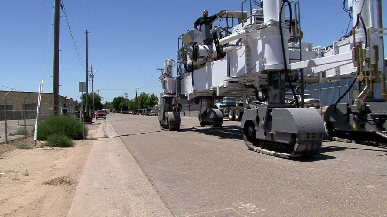 G&Z S1500 Concrete Slipform Paver - Transport Configuration