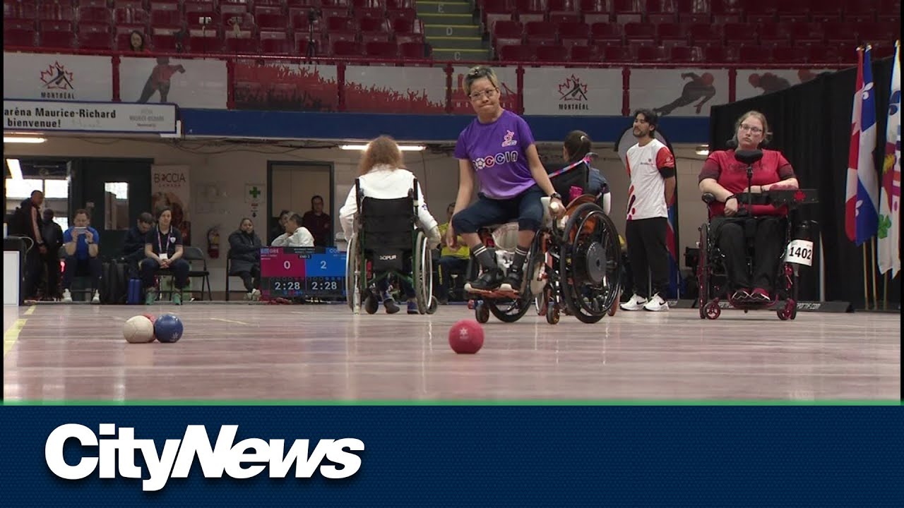 World boccia tournament in Montreal at Defi Sportif