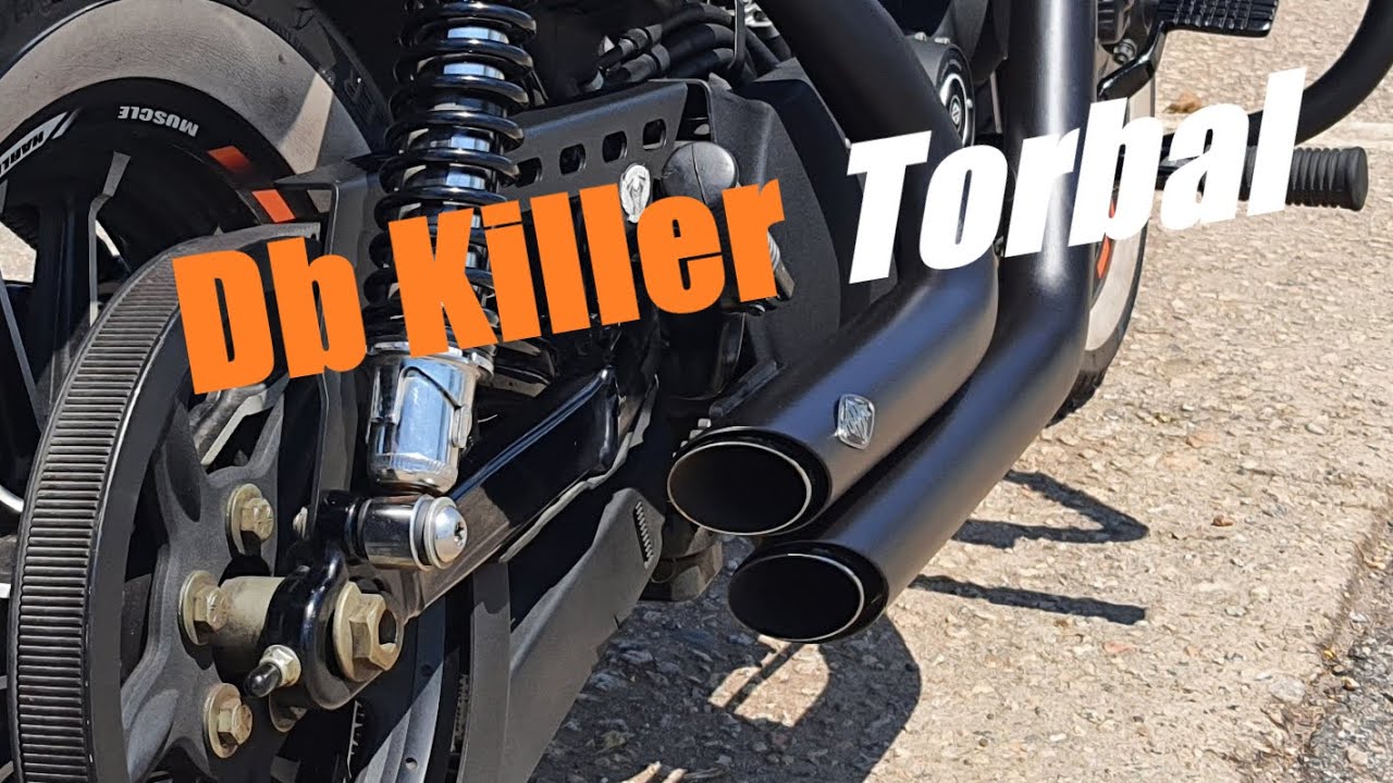 Db Killer - Instalação e Comparativo de Som - HD Sportster 883 - Escape Shortshot Torbal - Versão 2