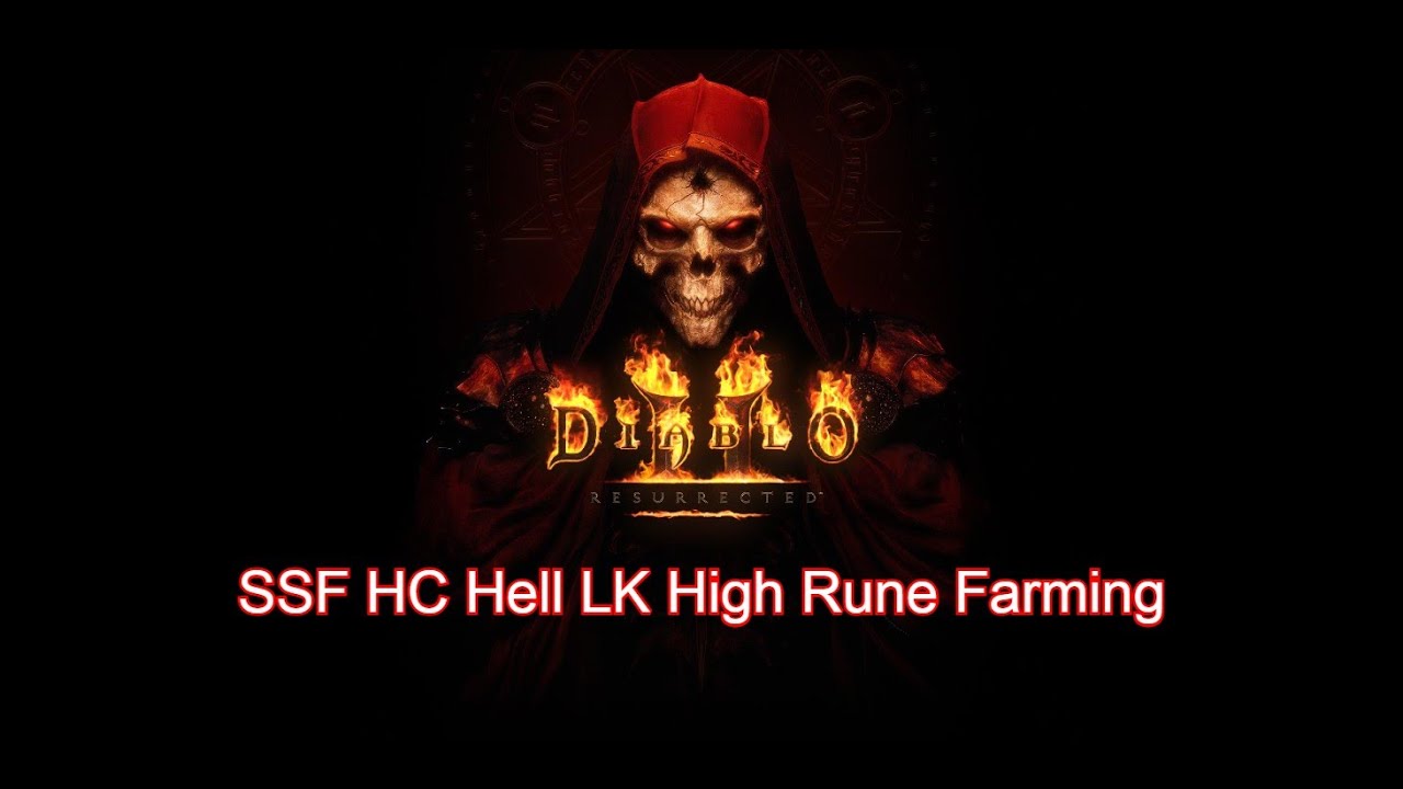 Diablo 2 Resurrected | HC SSF | Hell LK 1000+ Runs!