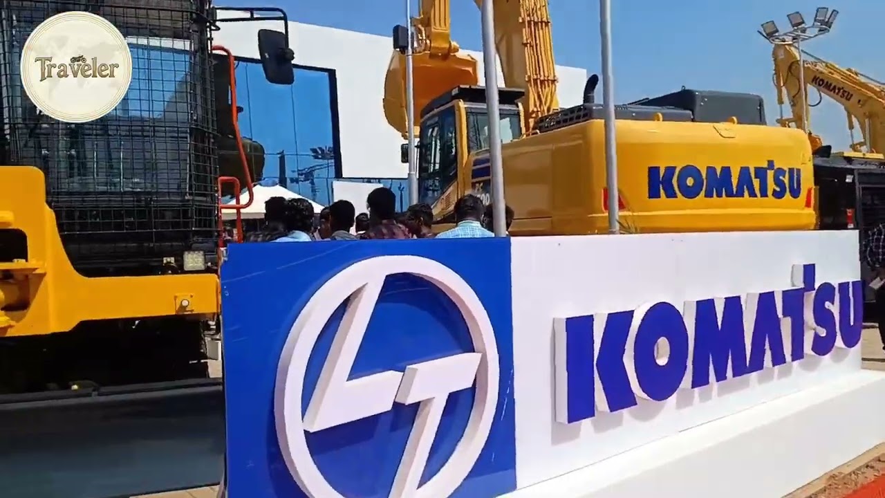 EXCON Expo 2025, Sany excavator, L&T Komatsu excavator, Bobcat loader, ACE Excavator, Proman crusher