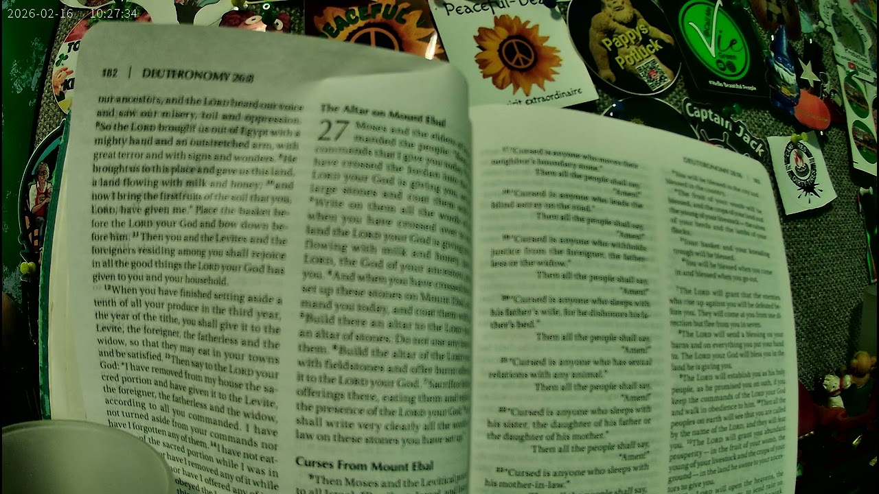 Deuteronomy  Chapter 27