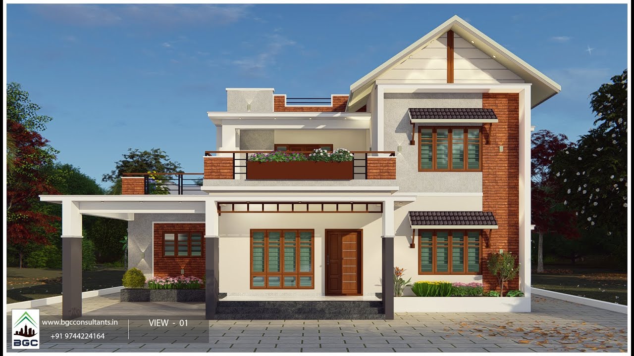 Completed Residential Project for Mr. Mohan Kumar Aranmula, Pathanamthitta | BGC Consultants.