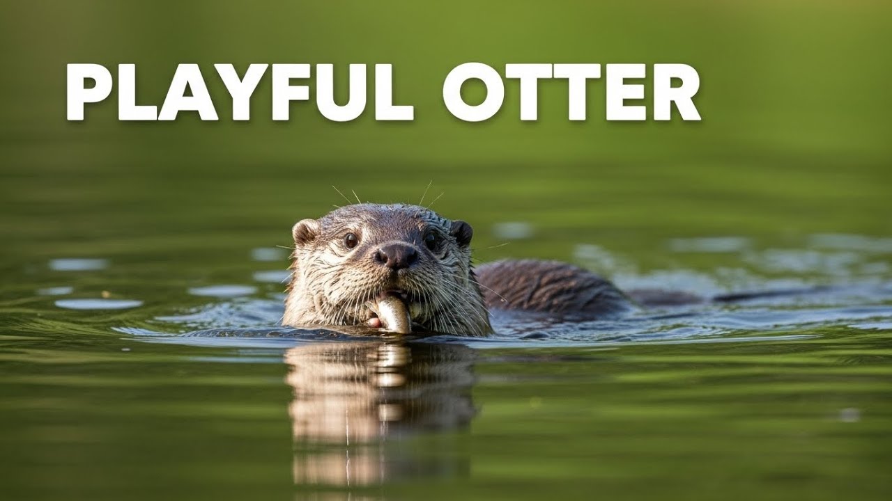 Otter  🦦 | Fun Facts & Learning Video for Kids
