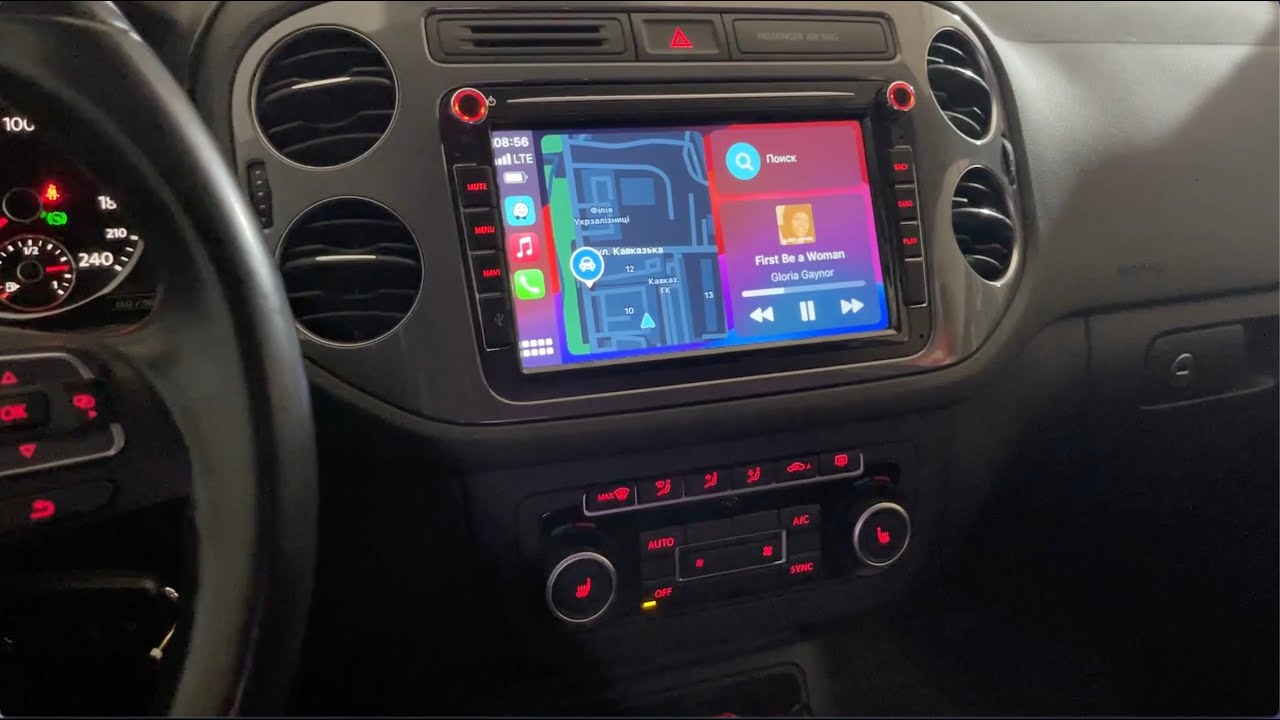 Volkswagen Tiguan - Android Auto, Apple Carplay магнитола, камера заднего вида