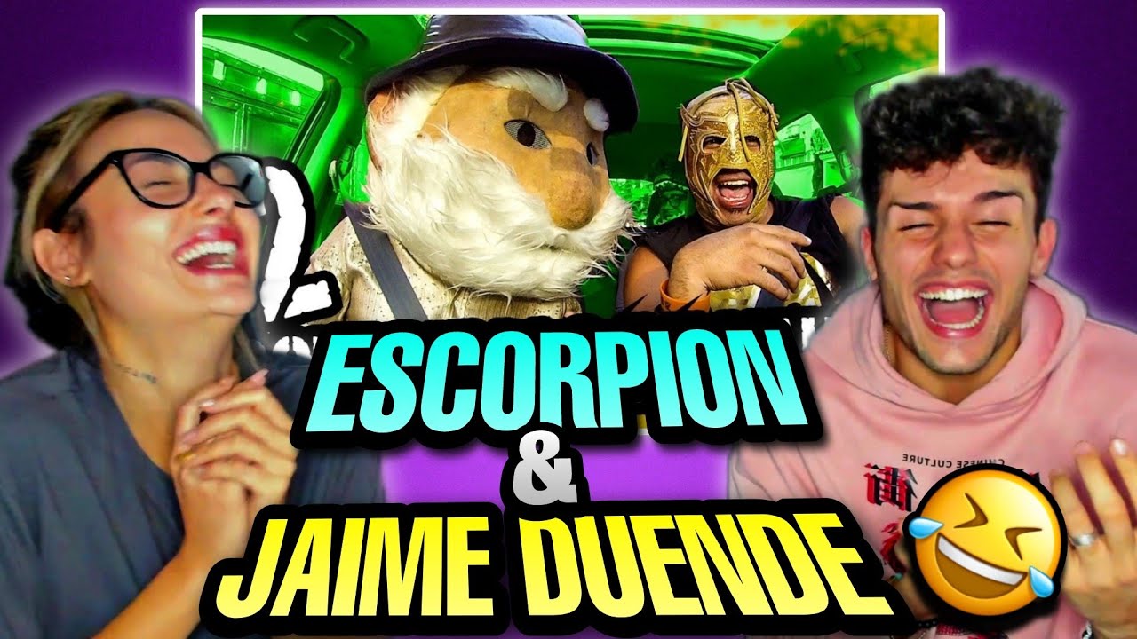 🇪🇸 ESPAÑOLA REACCIONA a JAIME DUENDE en ESCORPION al VOLANTE 🇲🇽 *PURO DESMADRE*🤣