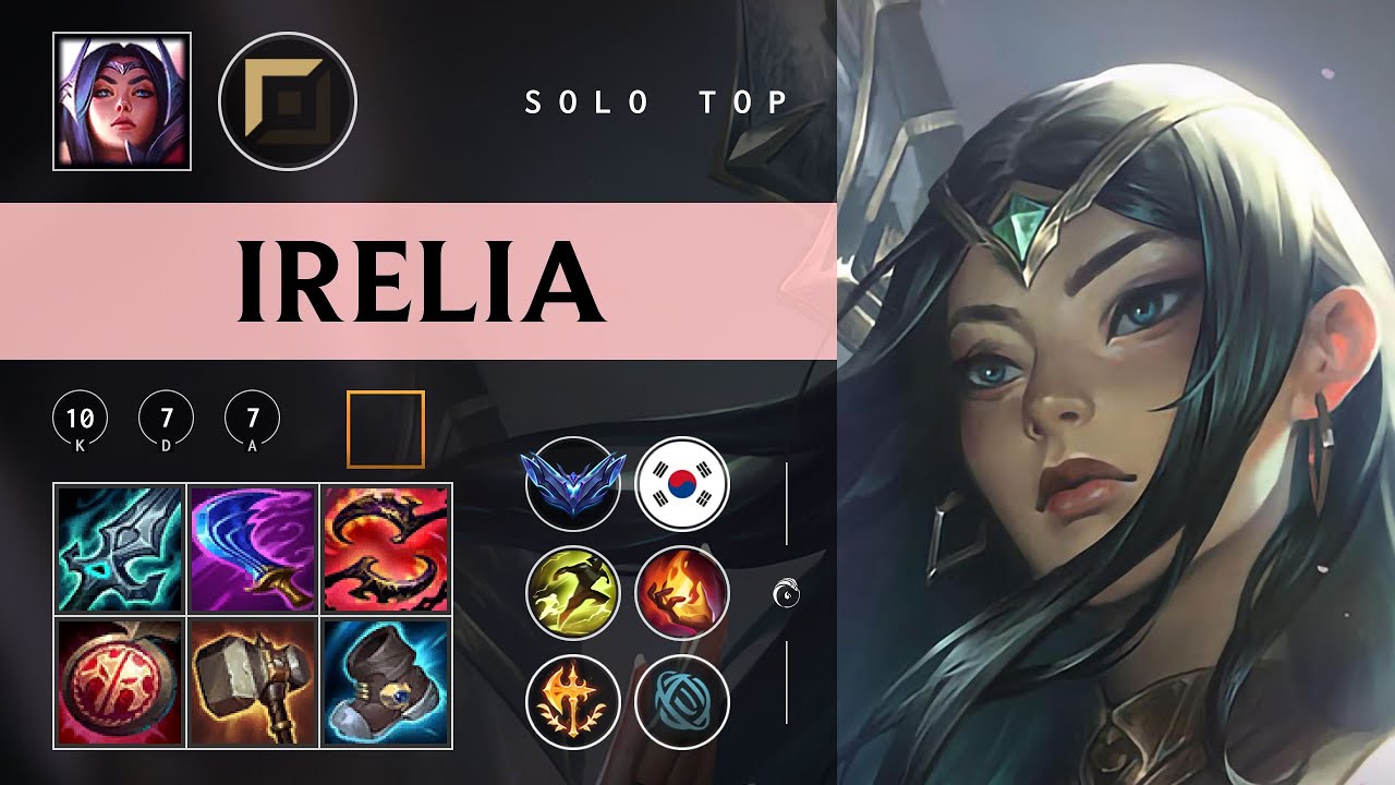 Irelia Top vs Vladimir - KR Diamond Patch 26.02