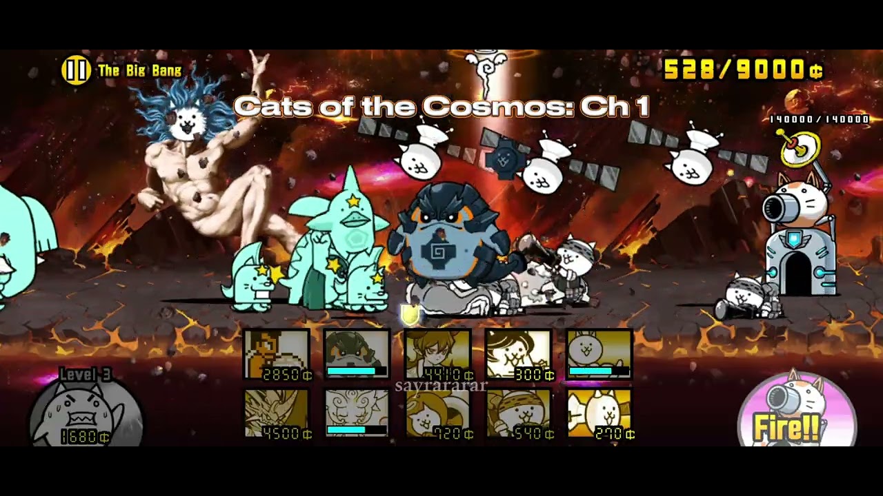 [Battle Cats] Cats of the Cosmos - Chapter 1: THE BIG BANG 💥🎇🎆