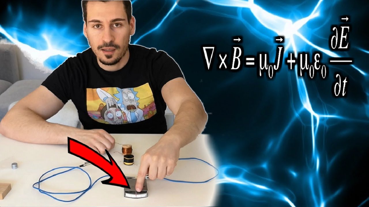 INDUZIONE ELETTROMAGNETICA fatta in casa