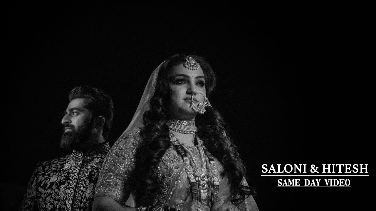 Saloni & Hitesh || Same Day Video || VIYAFILMS