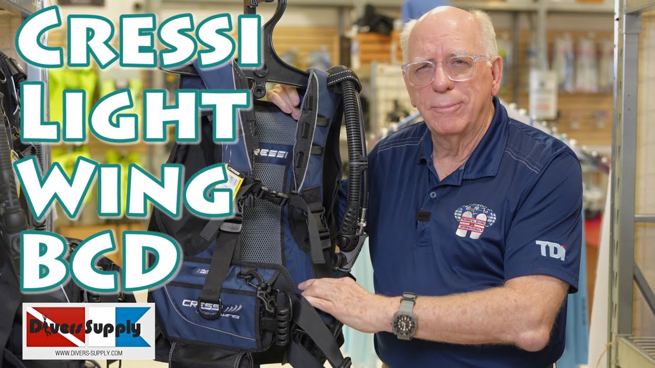The 2022 Cressi Light Wing Back Inflate BCD is Ready to Travel