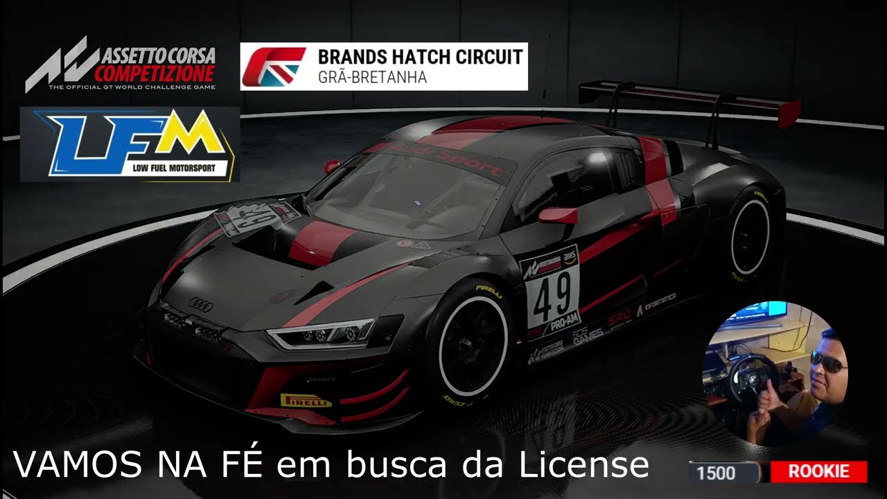 ASSETTO CORSA COMPETIZIONE VAMOS TIRAR A CARTEIRA NA LFM