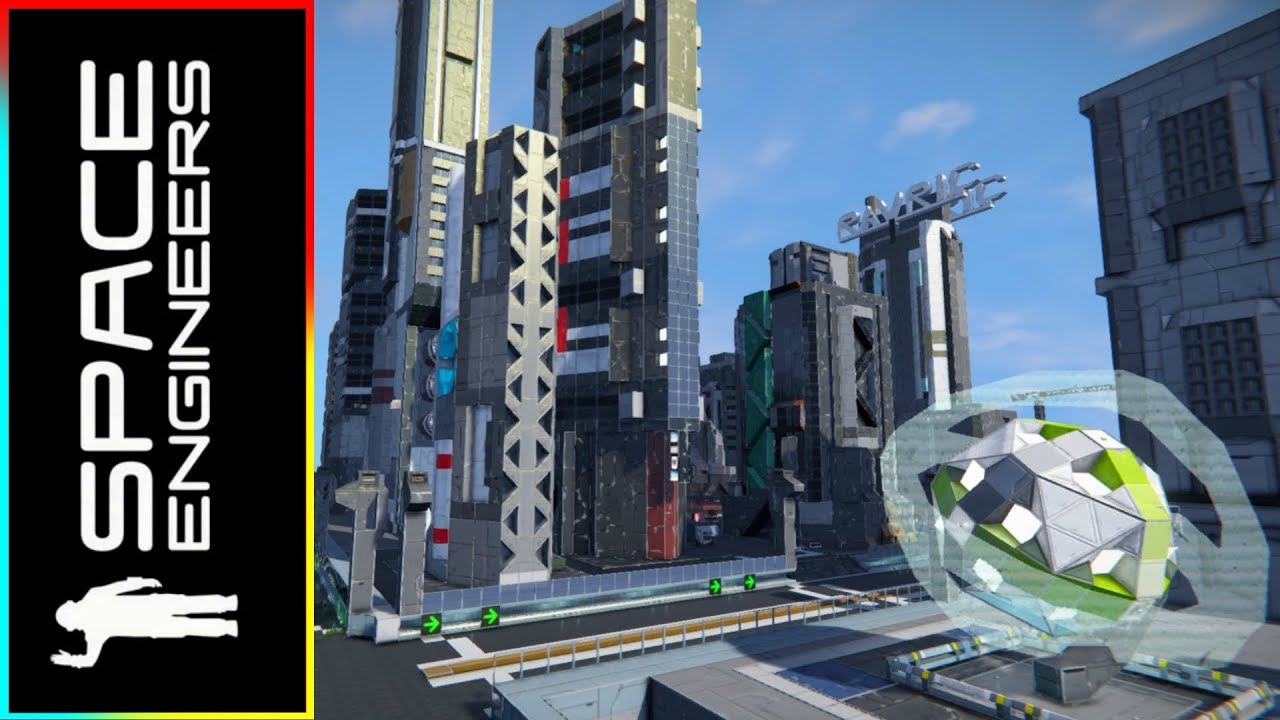Sci-Fi City - Space Engineers (World)