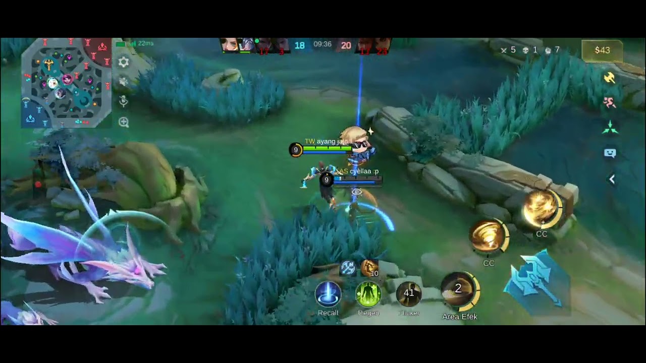 Main renk pake hero vale asis banyak #vale #renk #mobilelangend #vale #asis #renks 