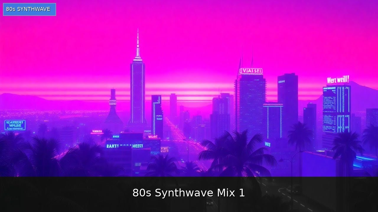 🌌 Neon Dreams Alive | 1 Hour Retro Synthwave Mix