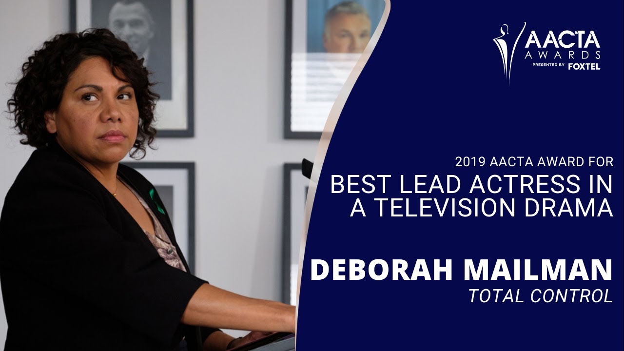 Deborah Mailman wins Best Lead Actress in a TV Drama | 2019 AACTA Awards presented by Foxtel