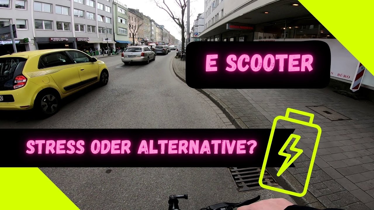 E Scooter im Alltag ! Stress oder Alternative? EPF1-PRO