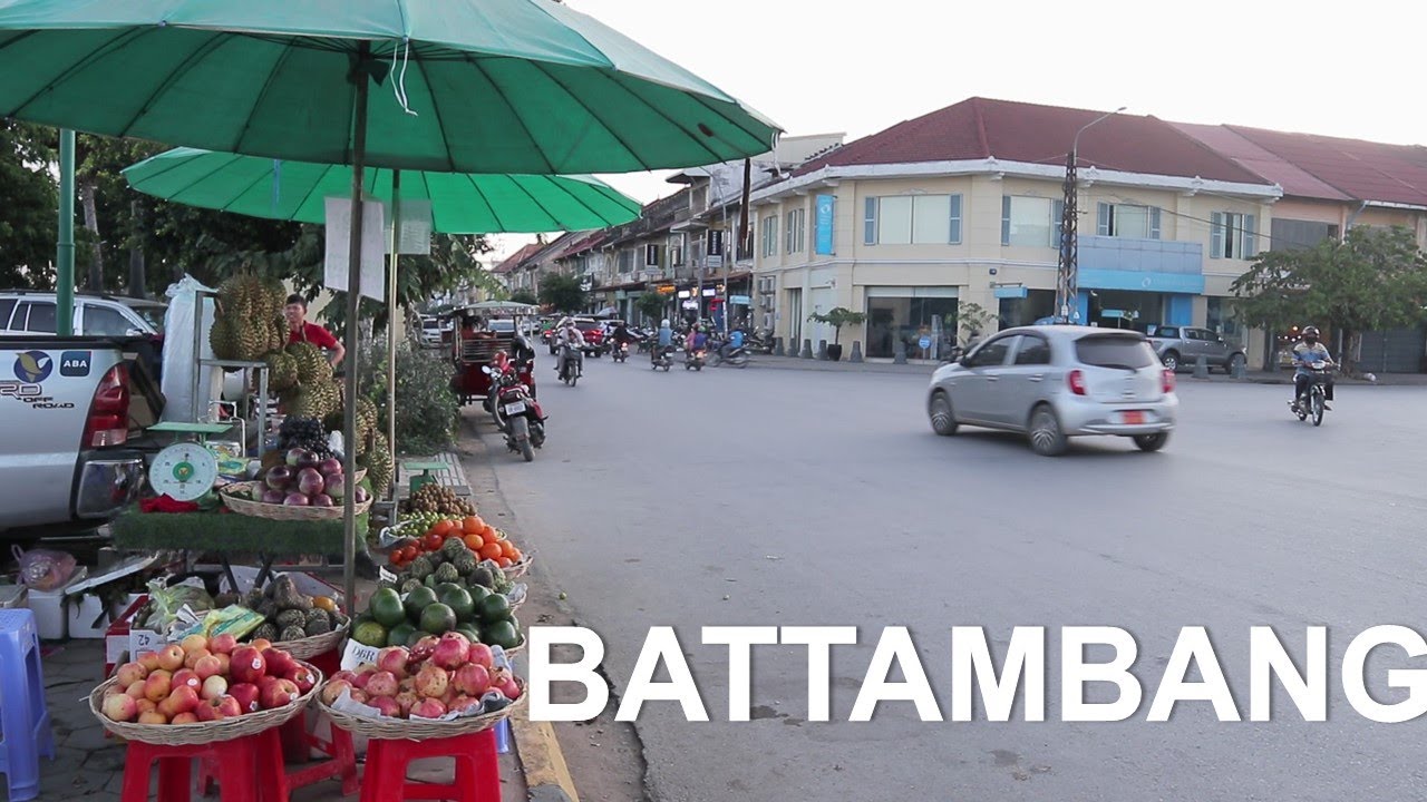 BATTAMBANG IN THE EVENING 11/3/2022,ក្រុងបាត់ដំបងនៅពេលល្ងាច។