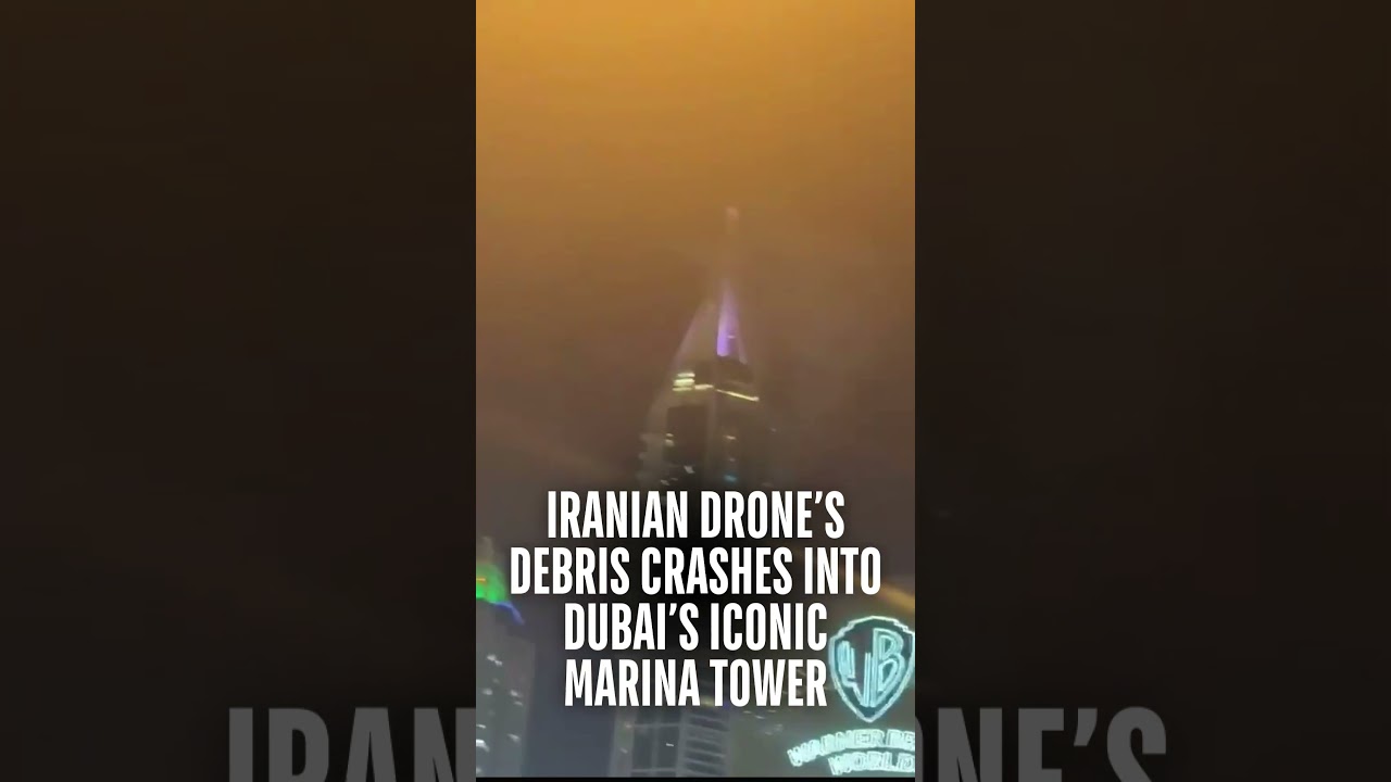 Dubai Marina Attack: Iran Drone Intercepted, Then Crashes Into Dubai Tower