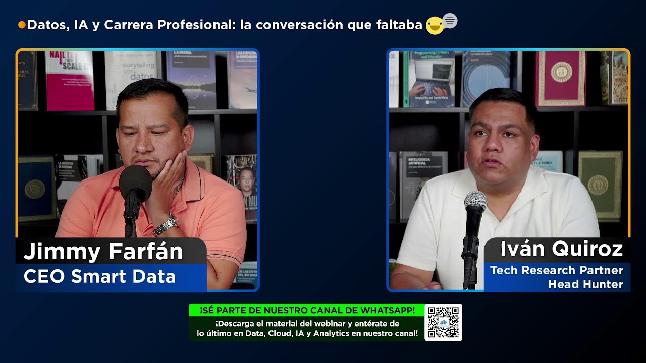 Datos, IA y Carrera Profesional: la conversación que faltaba 🗣️