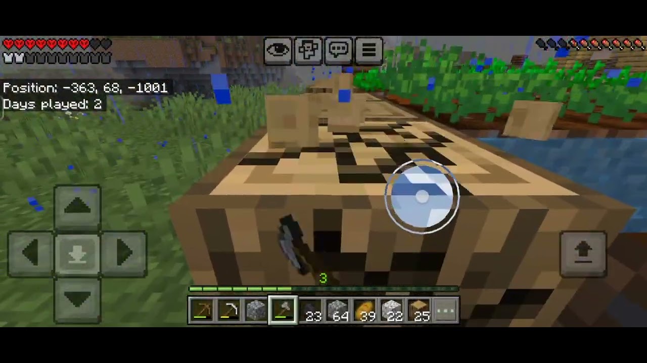 Part 2 of my Minecraft hardcore.Should I continue if yes, comment I am trying my best. 