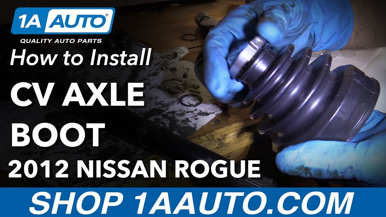 How to Replace Passenger CV Axle Inner Boot 07-13 Nissan Rogue