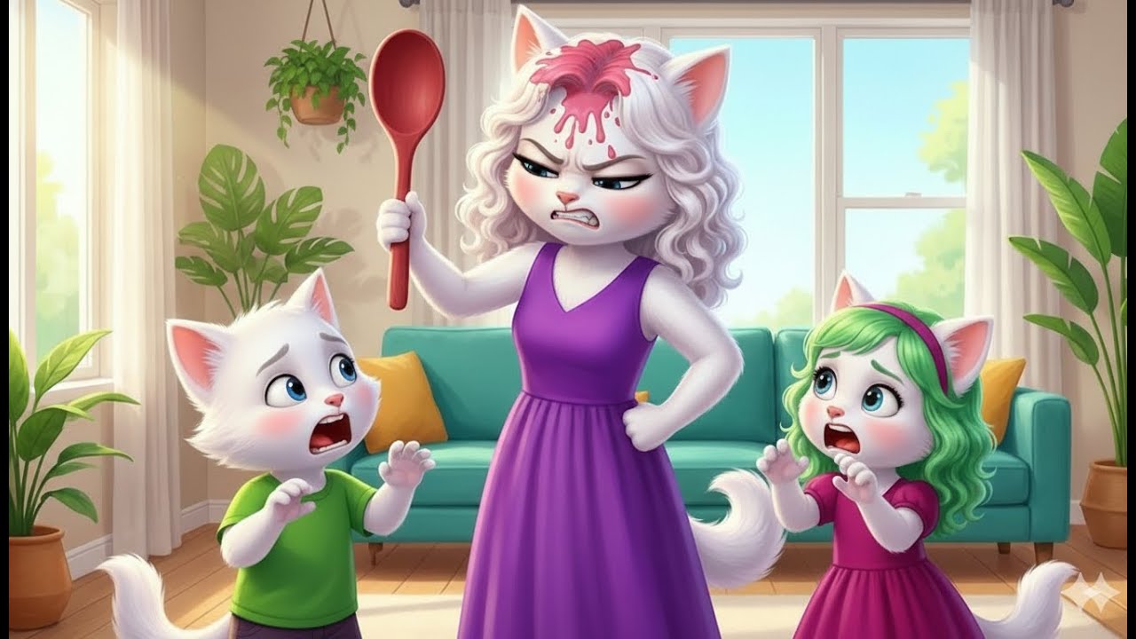 kittu chiku ne meow mummy se ki ladayi  | Billi Ke Bache