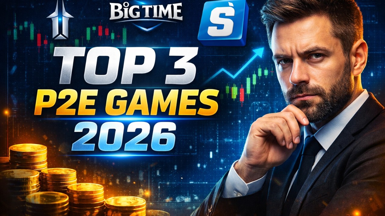 Top 3 Play-to-Earn Games 2026 🚀 | Best P2E Games Market & Risk Analysis