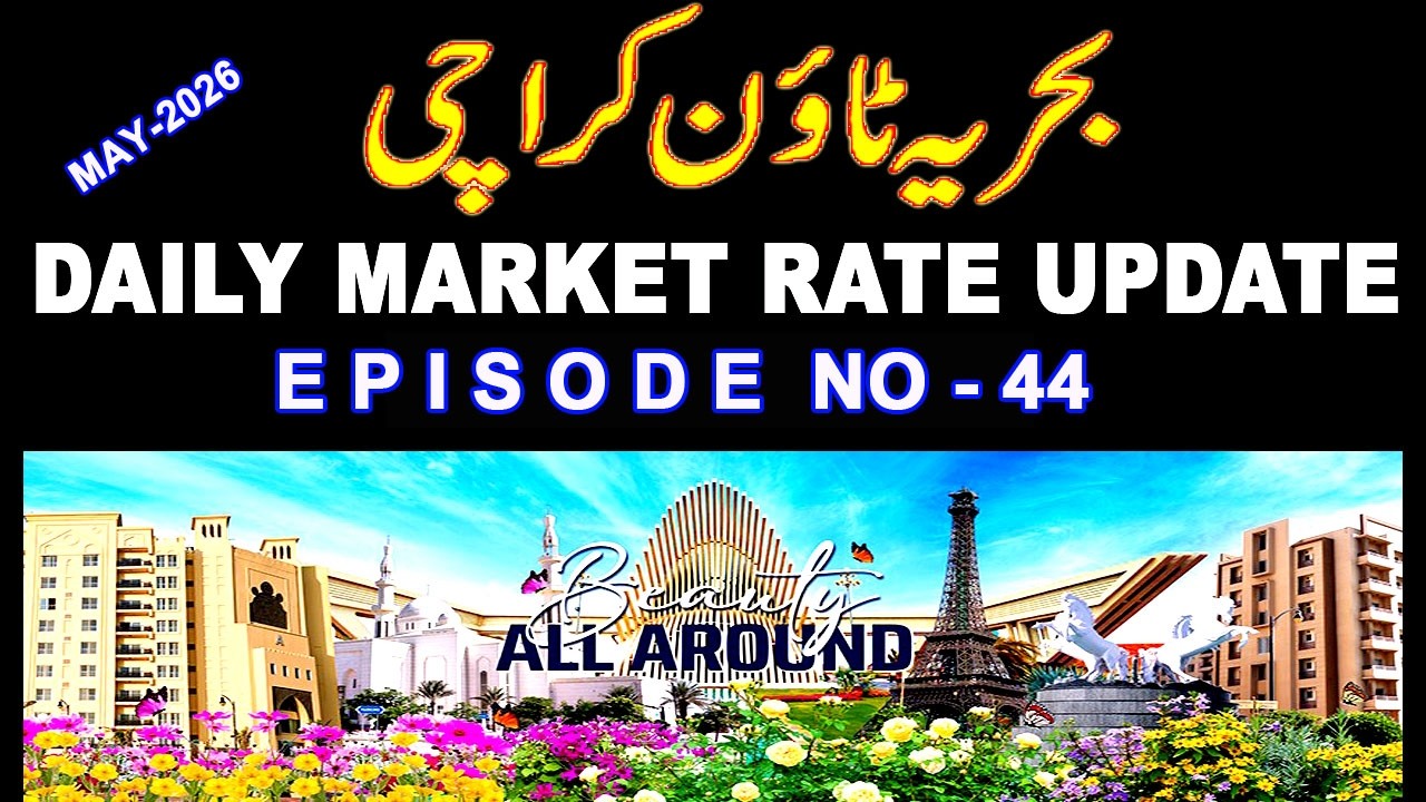 Bahria Town Karachi | Market Update | Plot | Villa | Apartment Price | Episode - 44- Part 1