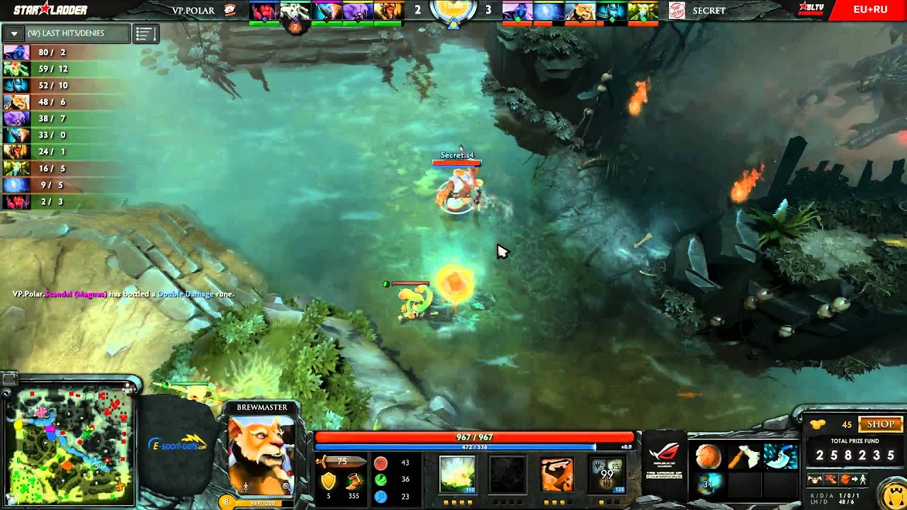 VP.Polar vs Secret Team, SLTV Europe Season X, Day 28, Game 5