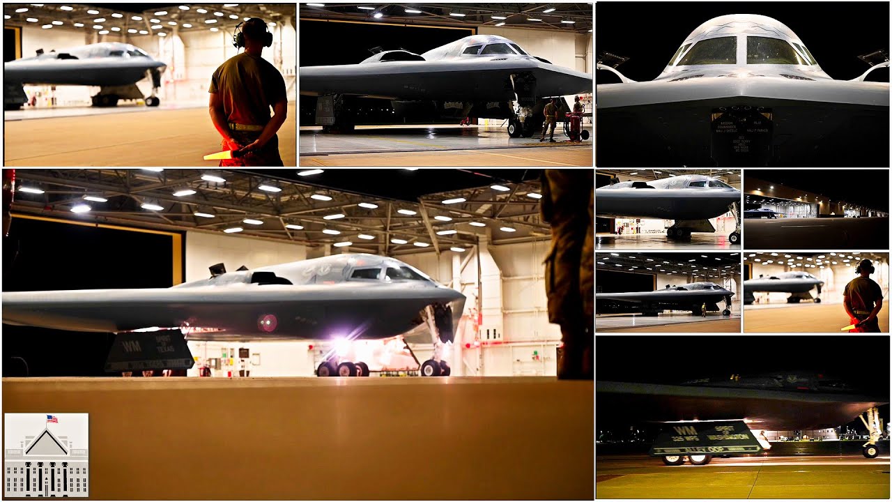 B-2 Stealth Bomber Shows Off Night Ops at Whiteman AFB