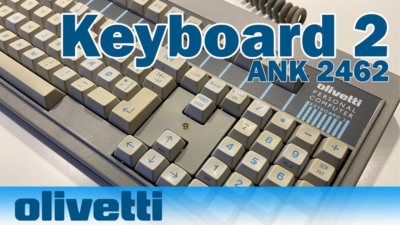 Olivetti Keyboard 2 - ANK 2462 (IBM Model F / Model M)