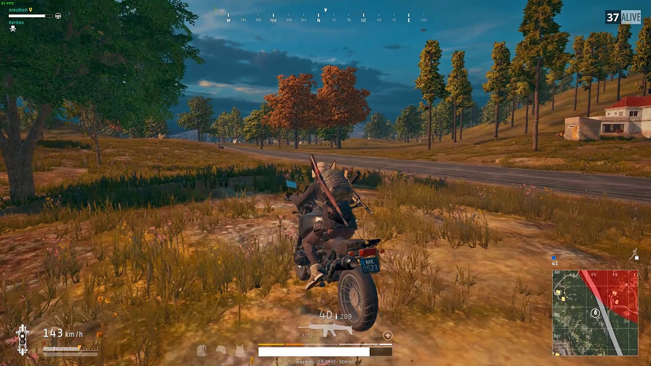 PUBG motorbike bandits