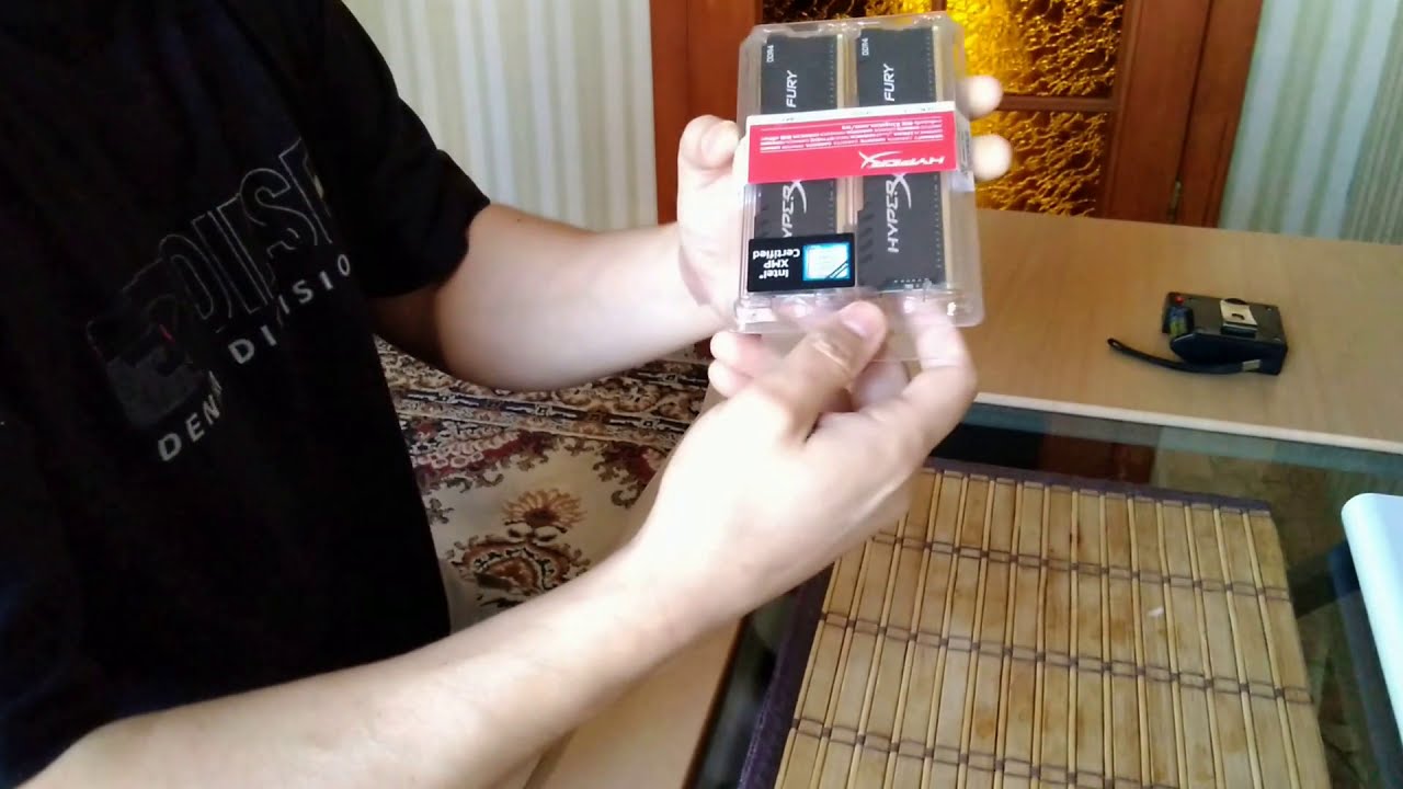 ОНЛАЙН ТРЕЙД.РУ &mdash; Kingston DDR4 32Gb (2x16Gb) 3733 MHz pc-29800 HyperX FURY Black (HX437C19FB3K2/32)