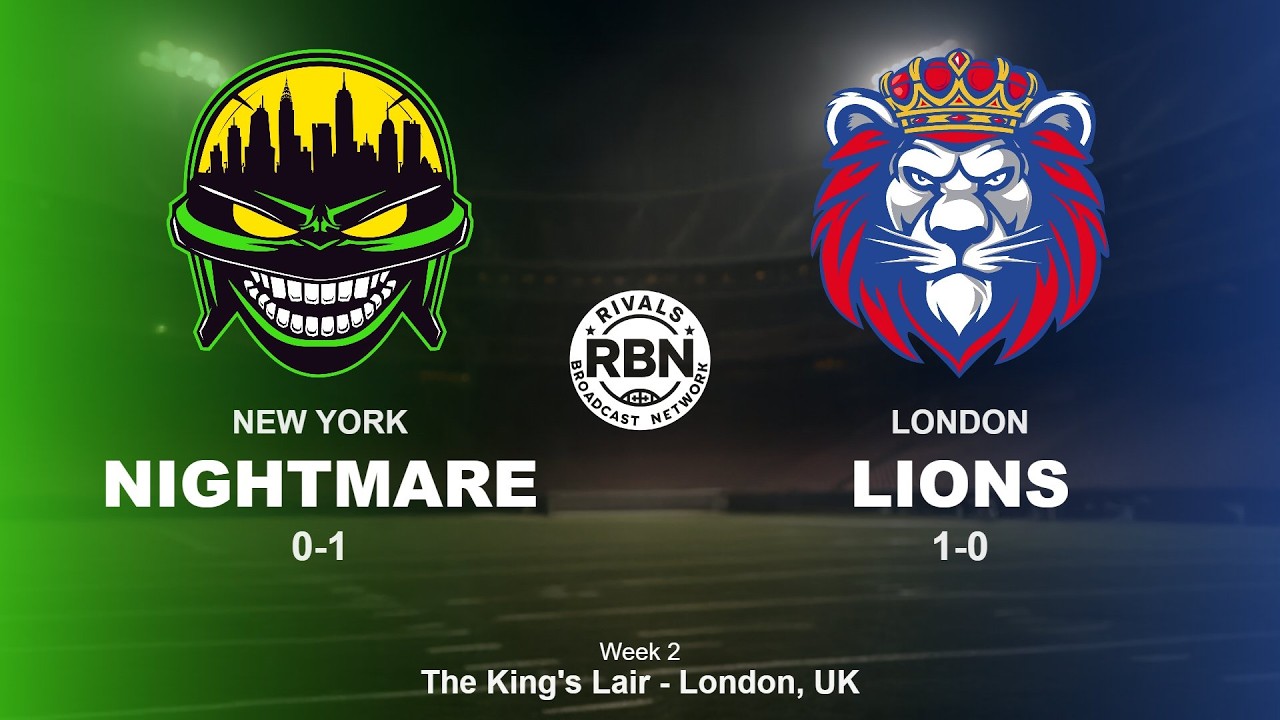 NEW YORK NIGHTMARE AT LONDON LIONS WEEK 2: FOOTBALL RIVALS PRO LEAGUE '26