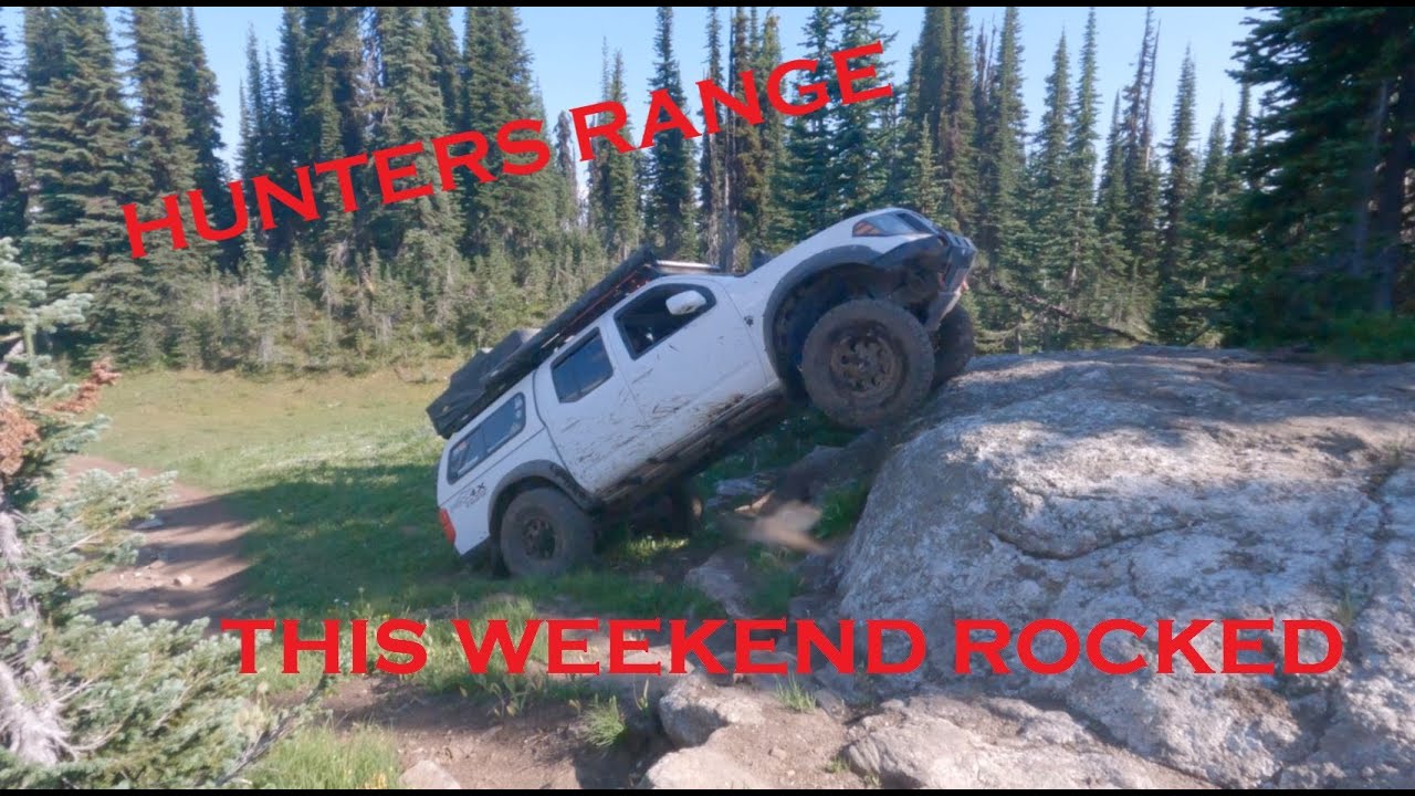 Titan Swapped Nissan Frontiers take on Hunters Range