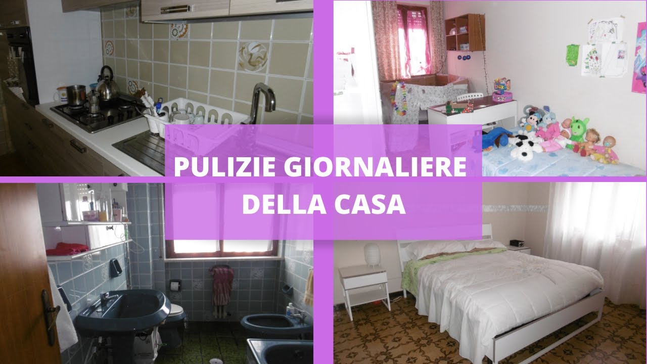PULIZIE GIORNALIERE della casa
