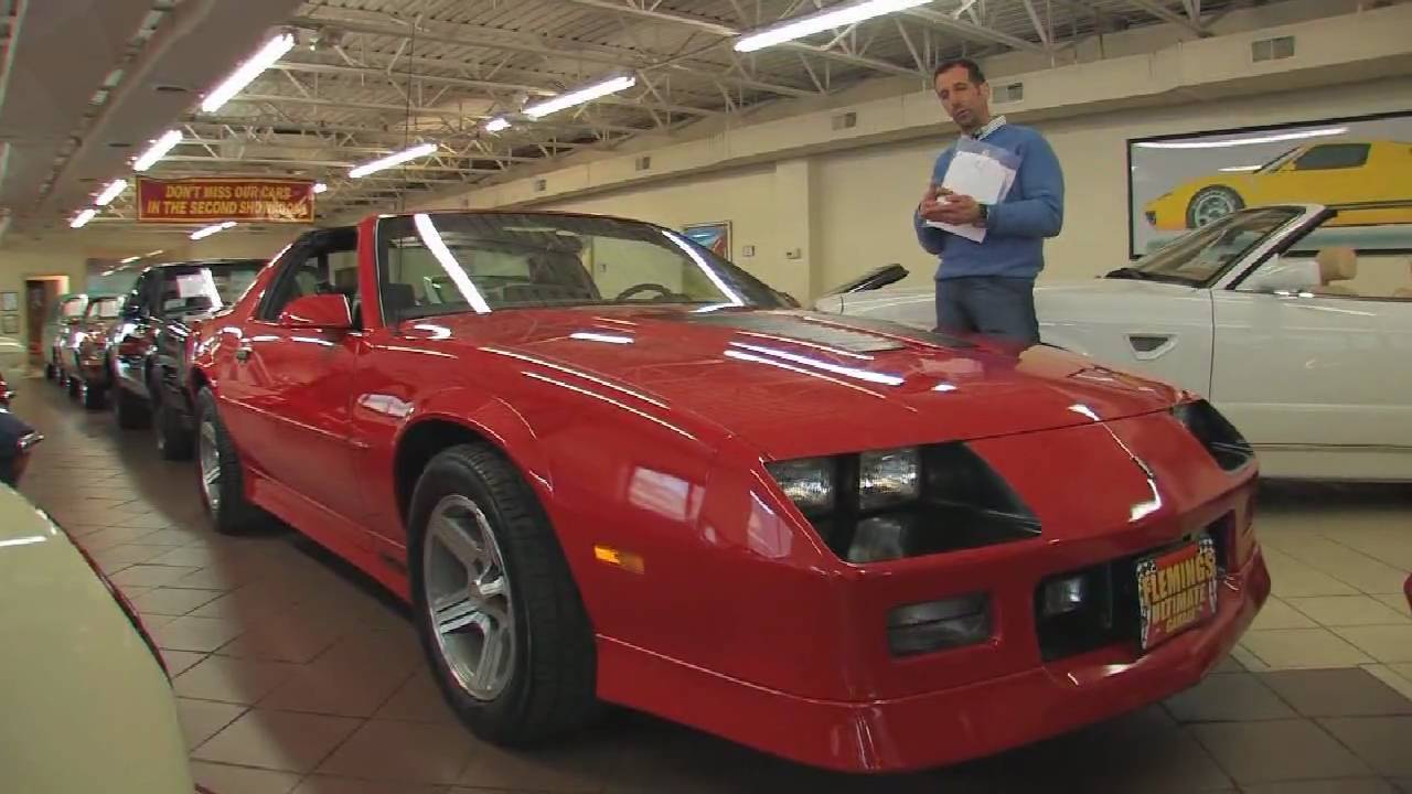 1989 IROC Z28 Camaro for sale with test drive, driving sounds, and walk through video