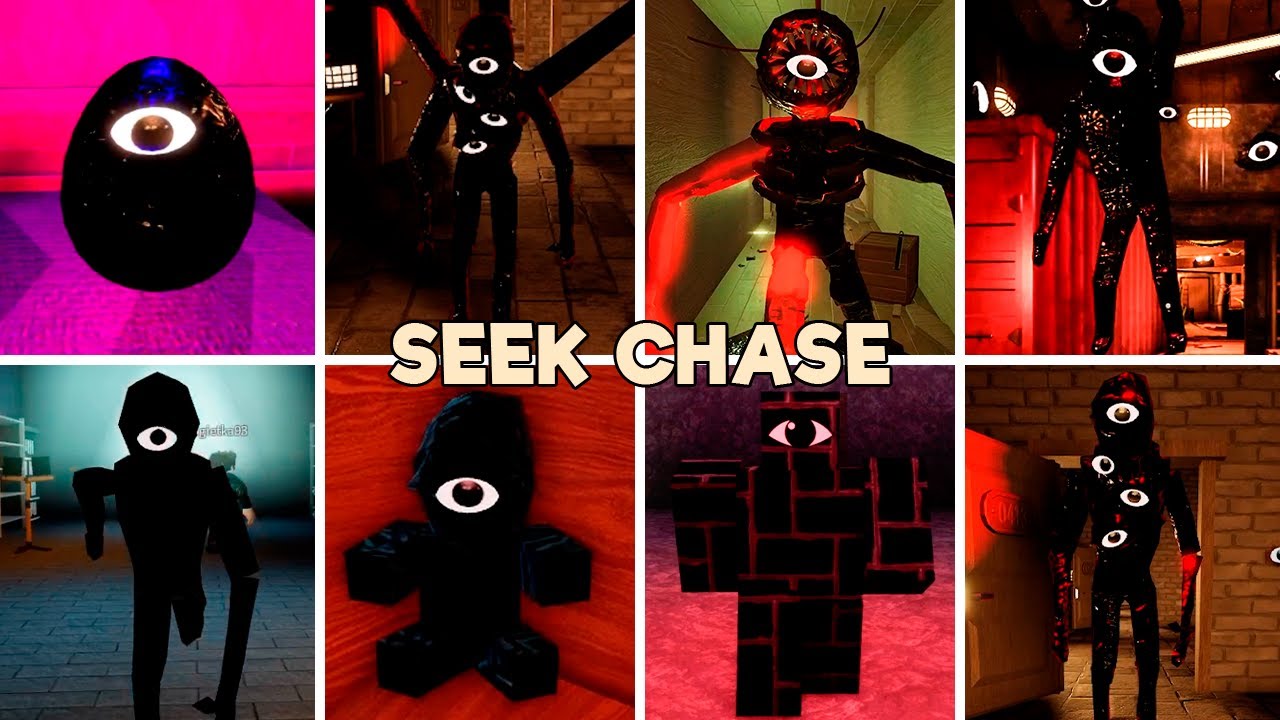 DOORS Seek Chase VS 31 Different Seek Chases | Roblox