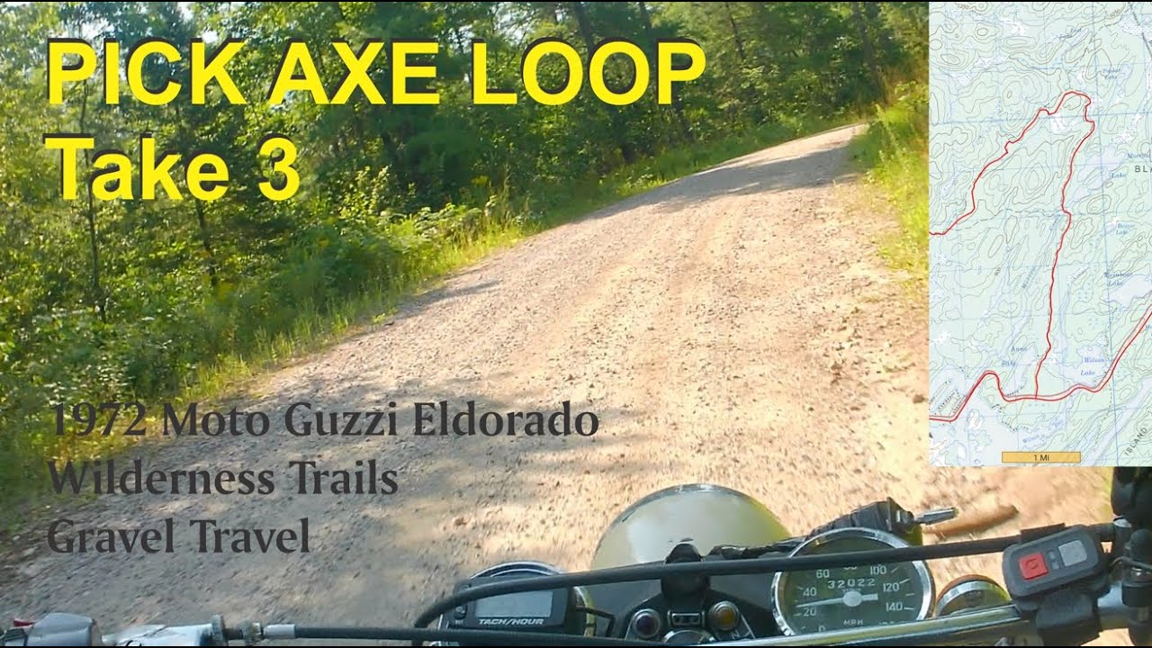PICK AXE LOOP - Take 3 (Gravel trails on an old bike)
