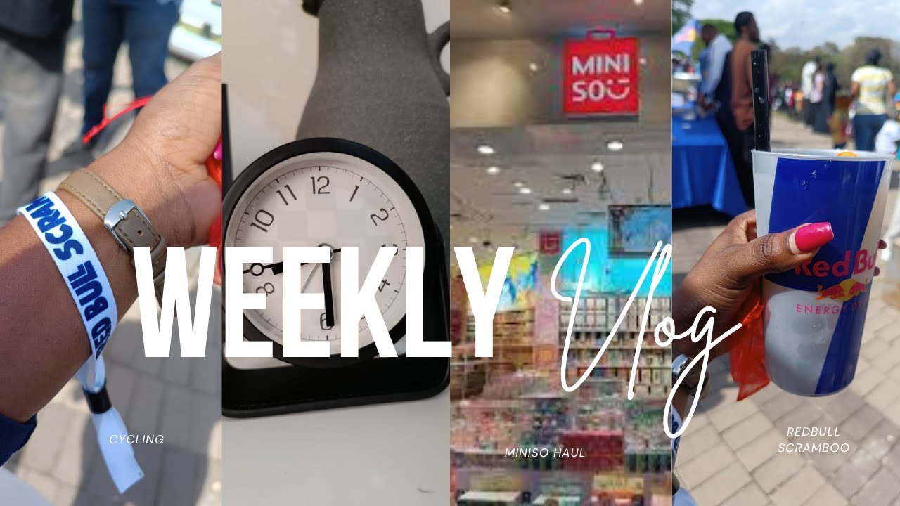Vloooogg | Miniso Finds | Red bull Scramboo | Cycling Again???