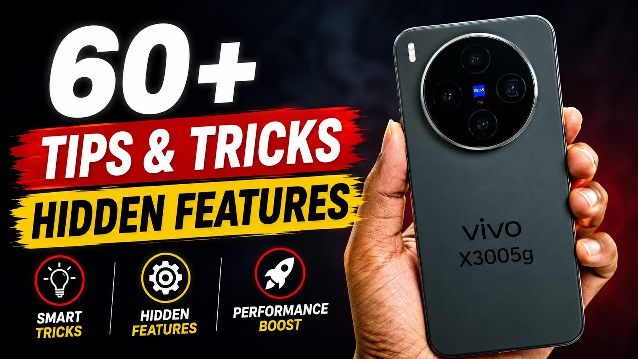 Vivo X300 5G – 60+ Amazing Tips, Tricks & Hidden Features | Boost Performance & Battery 🔥