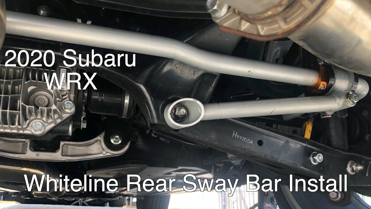 My 2020 Subaru WRX gets a Handling Upgrade!