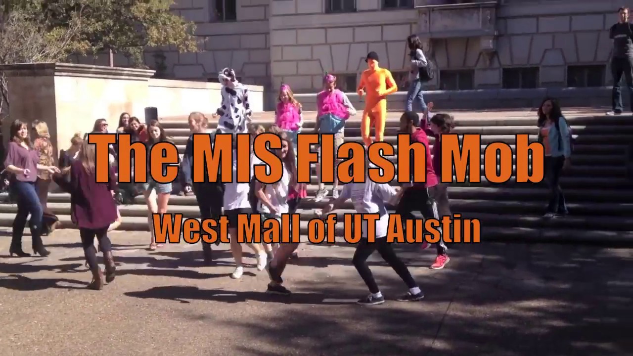 MIS Flash Mob - The University of Texas at Austin